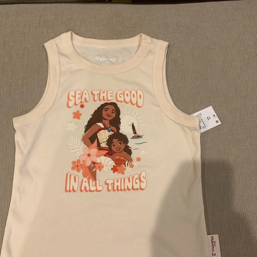 Buy 1 get one 50% off
Disney Moana 2 Cream Tee - Picture 5 of 6
